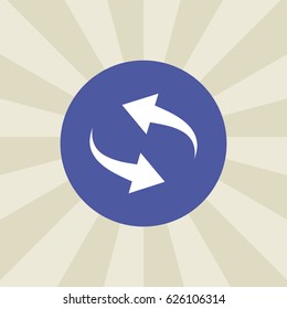recycle icon. sign design. background