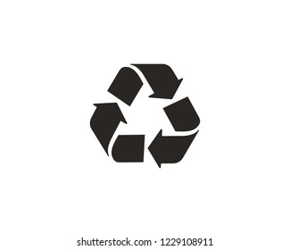 Recycle icon sign symbol