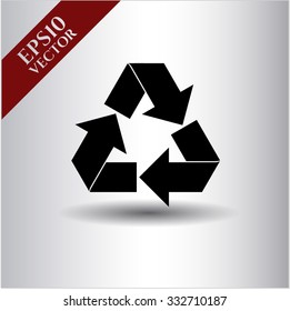 Icono o símbolo de reciclaje