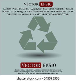 Recycle icon or symbol