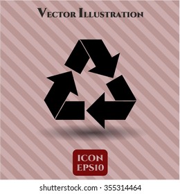 Recycle icon or symbol