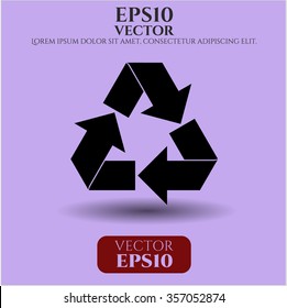 Recycle icon or symbol
