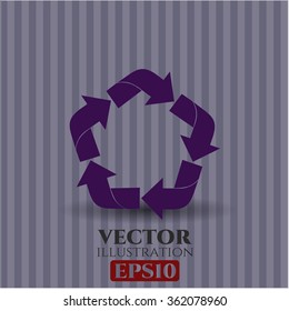Recycle icon or symbol