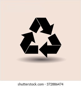 Icono o símbolo de reciclaje