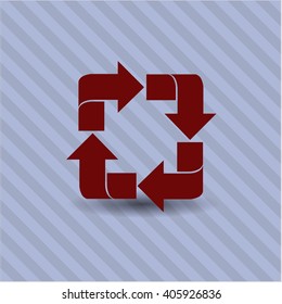 Recycle icon or symbol
