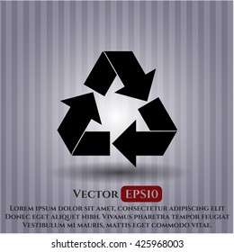 Recycle icon or symbol