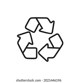recycle icon or symbol design