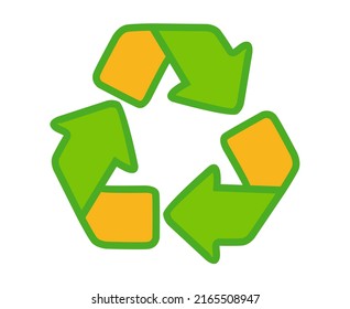 diseño de iconos o símbolos de reciclaje