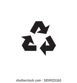 recycle icon symbol sign vector