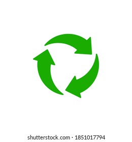 Symbol-Vektorgrafik auf weißem Hintergrund wiederverwenden
