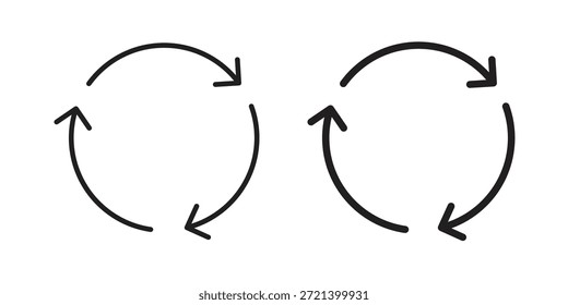 Icono de reciclaje para la Plantilla. Conjunto de gráficos de Vector de iconos