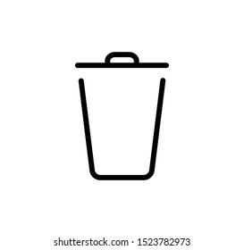 Recycle icon ,trash icon vector illustration