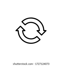 Icono De Reciclaje En El Vector De Diseño De Moda Eps 10
