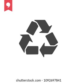 recycle icon vector