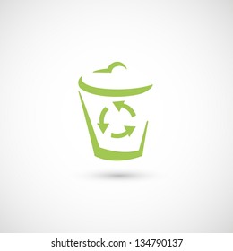 recycle icon vector