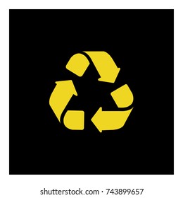 recycle icon vector