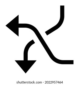 Reciclar vector de icono. Mejor símbolo de reciclaje. Aislado en un fondo en blanco