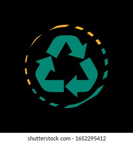Recycle Icon Vector Design Symbol Illustration