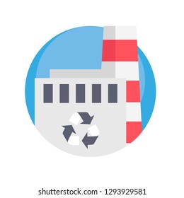 Recycle Icon Vector Graphic Download Template Modern