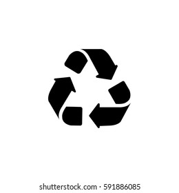 recycle icon vector illustration
