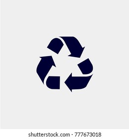 recycle icon, Vector illustration. cycle icon. clean world icon