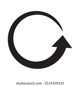 recycle icon vector illustration simple design