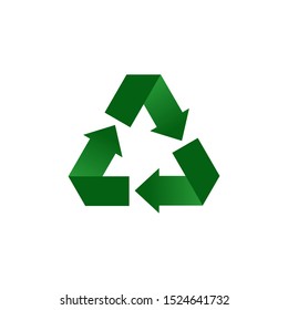 Recycle Icon Vector Logo Design Template Illustration Eps  - 10