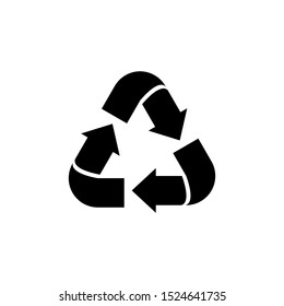 Recycle Icon Vector Logo Design Template Illustration Eps  - 10