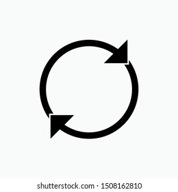 Recycle Icon - Vector, Sign and Symbol for Design, Presentation, Website or Apps Elements.