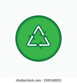 
Recycle Icon - Vector, Sign and Symbol for Design, Presentation, Website or Apps Elements.