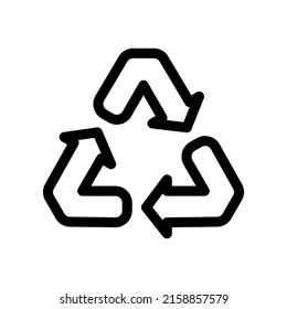 Recycle Icon Vector Symbol Design Illustration