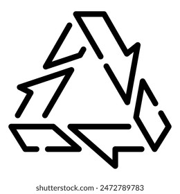 Recycle Icon for web, app, infographic, etc