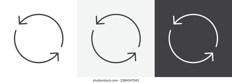 Recycle icons graphics pack vectors.