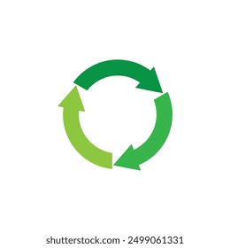 Iconos de reciclaje Plantilla de diseño de Ilustración vectorial