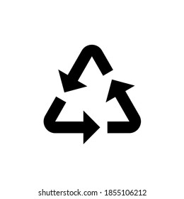 icono de reciclaje vectorial. Eps. 10.