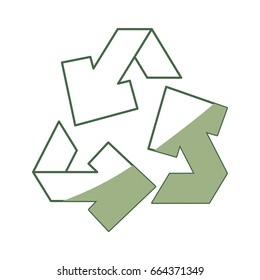 Recycle isolated symbol