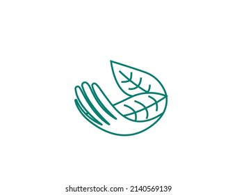 recycle line icon vector illustration 