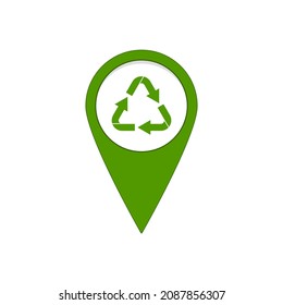 Recycle Logo Pin