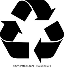 Recycle Logo Black