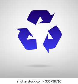 Recycle logo concept