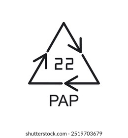 Ilustración de Plantilla de icono de Vector de logotipo de reciclaje