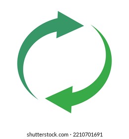 Recycle Mark. Refresh or environmental cycle. Vector.