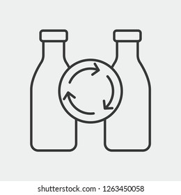 Recycle Modern Simple Ui Vector Icon