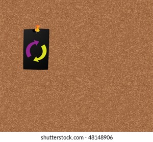 recycle notice concept
