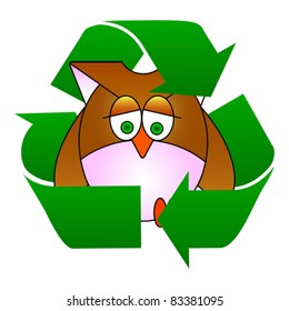 recycle owl