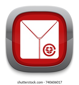 recycle package carton icon