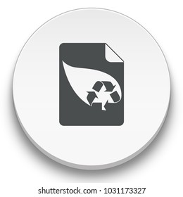 recycle plant icon