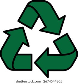 Recycle and Reusable Icon, Reduce, Reuse, Recycle, Environmental Protection