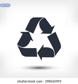 Recycle sign  icon