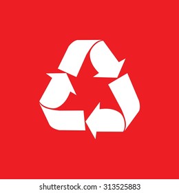 Recycle sign  icon